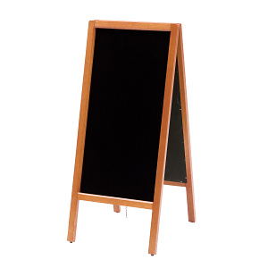 A型看板(スリムタイプ)両面マーカー用ブラックボード (W50438)