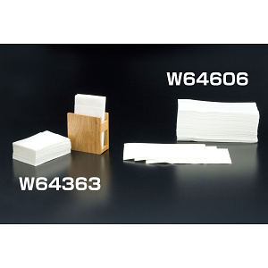 ナプキン 白 (100枚入) 六つ折紙(W64363)