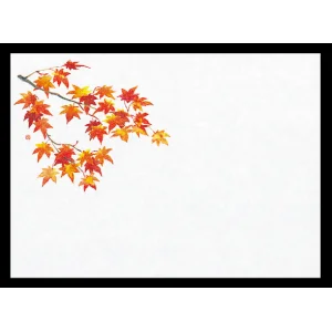 遠赤保鮮紙(小)(100枚入) 紅葉(W64563)