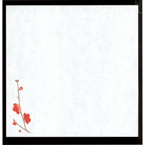 四季耐油天紙(小)(100枚入) 梅(W64914)