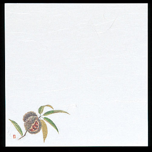 4寸雲竜敷紙(100枚入) くり(W65001)