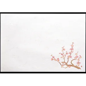 尺5雲竜和紙懐石まっと 四季(100枚入) 梅(W65182)