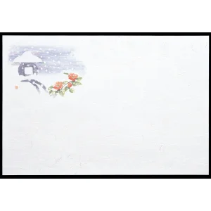 尺3雲竜和紙懐石まっと 枯淡 (100枚入) 雪見(W65637)