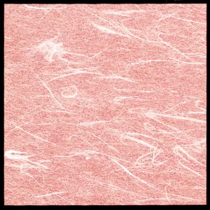 両面ラミ敷紙 紅梅色(100枚入) 10cm(W65773)