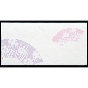 薄色四季紙 (100枚入) 菖蒲(W65867)
