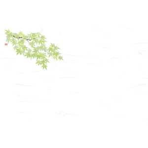 尺3四季彩まっと 花便り(100枚入) 青もみじ(W66626)