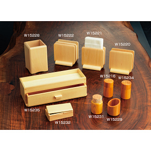 角丸箸立(ナチュラル)(W15228)