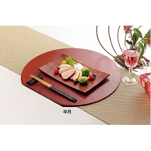 布貼り会席膳 半月(W17118)