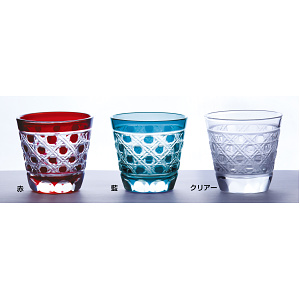 夢切子 小付 赤(W26186)