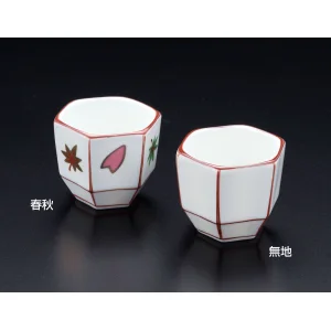 陶器・ぼんぼり(中) 春秋(W26448)