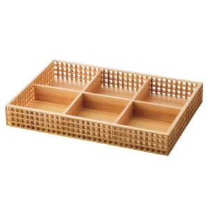 新 細目格子盛器 長方 身のみ(W27588)
