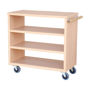 サービスワゴン Pro4段 ナチュラル(W45291)