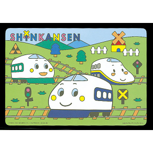 サンリオお子様ぬり絵まっと(100枚入) SHINKANSEN(W64360)