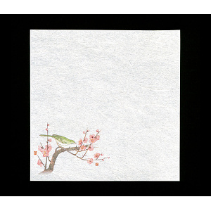 新・濡れ奉書紙 (100枚入) 梅(W65390)