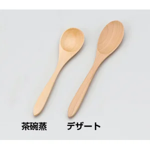 白木スプーン デザート(W08144)