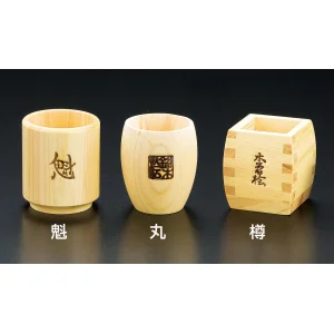 檜・ぐいのみ 樽(W12103)