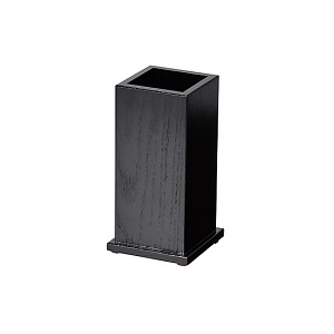 スリム箸立 ブラック(W15525)