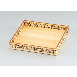 ひのき細密膳 青海波(W28014)