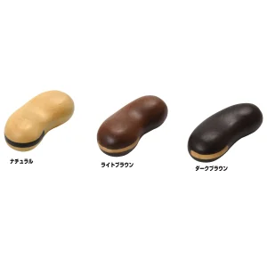 木製・そら豆型箸置 (W08903)