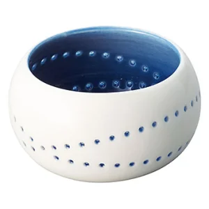 色ほたる珍味入 丸 紺(W27823)