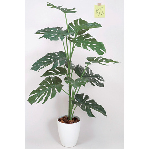 光触媒 人工観葉植物 造花 モンステラ1.2 (高さ120cm)