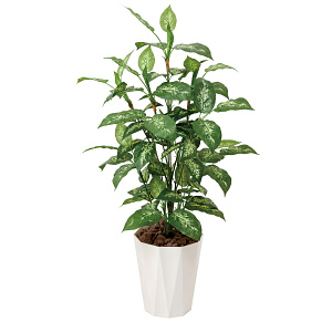 光触媒 人工観葉植物 造花 ディフェンバキア1.1 (高さ110cm)