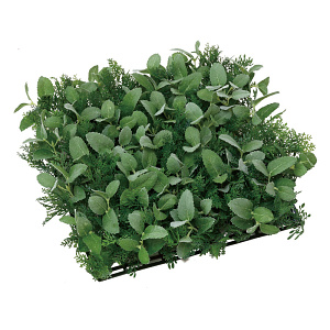 光触媒 人工観葉植物 造花 ハーブナチュラルマット (高さ10cm)
