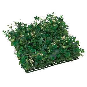 光触媒 人工観葉植物 造花 グリーンミックスマット (高さ10cm)
