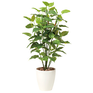 光触媒 人工観葉植物 造花 フレッシュポトス1.0 (高さ100cm)