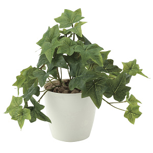 光触媒 人工観葉植物 造花 フレッシュアイビーS (高さ25cm)