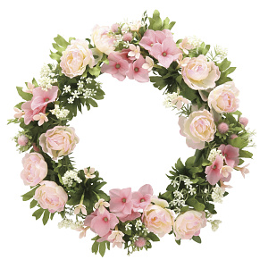 光触媒 人工観葉植物 造花 ロ―ズリ―スP (高さ28cm)