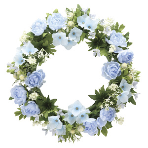 光触媒 人工観葉植物 造花 ロ―ズリ―スBL (高さ28cm)