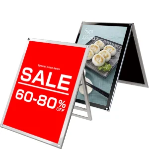 ポスター用スタンド看板 マグネジ A1 用スタンド看板 マグネジ