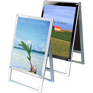 ポスター用スタンド看板 マグネジ A1 用スタンド看板 マグネジ