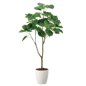 光触媒 人工観葉植物 造花 フィカスウンベラータ1.35 (高さ135cm)