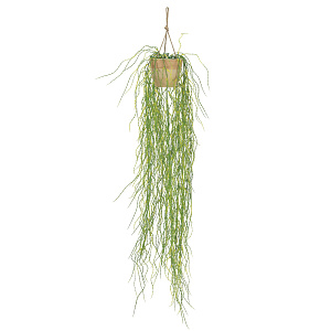 光触媒 人工観葉植物 造花 ウォーターグラスハンガー(ポリ製) (高さ90cm)