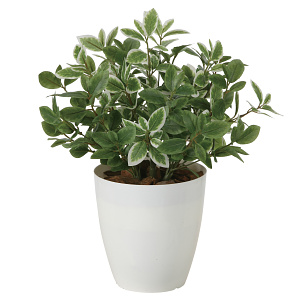 光触媒 人工観葉植物 造花 ミニリーフL (高さ36cm)