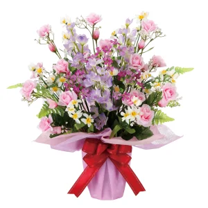 光触媒 人工観葉植物 造花 サポナリア (高さ47cm) (2279A85)