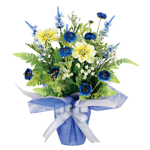 光触媒 人工観葉植物 造花 スイートマリー (高さ48cm)