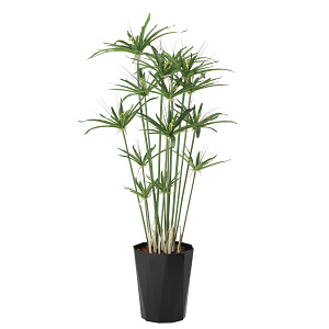 光触媒 人工観葉植物 造花 パピルス1.25 (高さ125cm)
