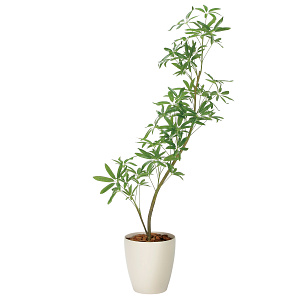 光触媒 人工観葉植物 造花 フレッシュインテリアシェフレラ1.45 (高さ145cm)