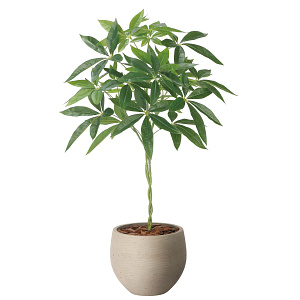 光触媒 人工観葉植物 造花 ナチュラルパキラ90 (高さ90cm)