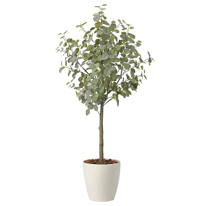 光触媒 人工観葉植物 造花 ユーカリツリー1.85(組立式) (高さ185cm)