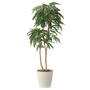 光触媒 人工観葉植物 造花 アムステルラバーキング1.8 (高さ180cm)