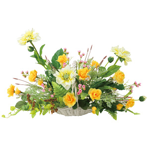 光触媒 人工観葉植物 造花 ソリドール (高さ36cm)