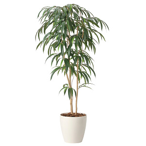 光触媒 人工観葉植物 造花 ショウナンゴム1.6 (高さ160cm)