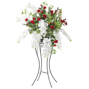 光触媒 人工観葉植物 造花 ノーブルキング1.35 (高さ135cm) (2460A500)