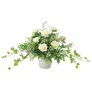 光触媒 人工観葉植物 造花 パスカリ (高さ35cm)