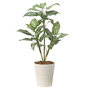光触媒 人工観葉植物 造花 ディフェンバキア90 (高さ90cm)