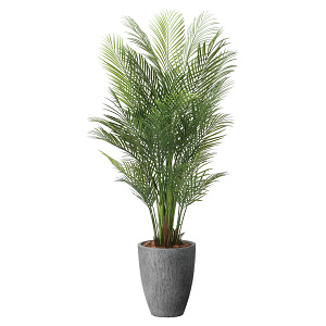 光触媒 人工観葉植物 造花 ナチュラルアレカパーム1.75 (高さ175cm)